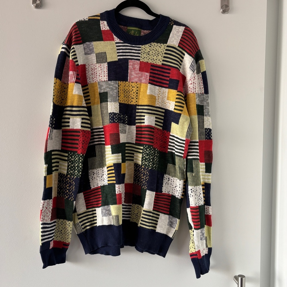 Urban Outfitters O’Hanlon Mills Patchwork Sweater
